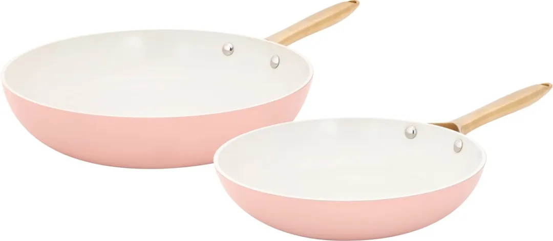 Cosy&Trendy Elegance Koekenpannenset 2-delig Ø24/28cm Pink