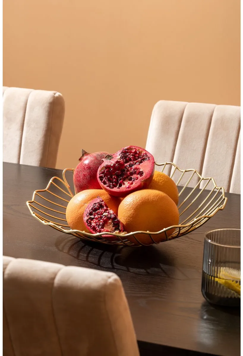 Present Time Fruit Basket Leaf - Goudkleurig