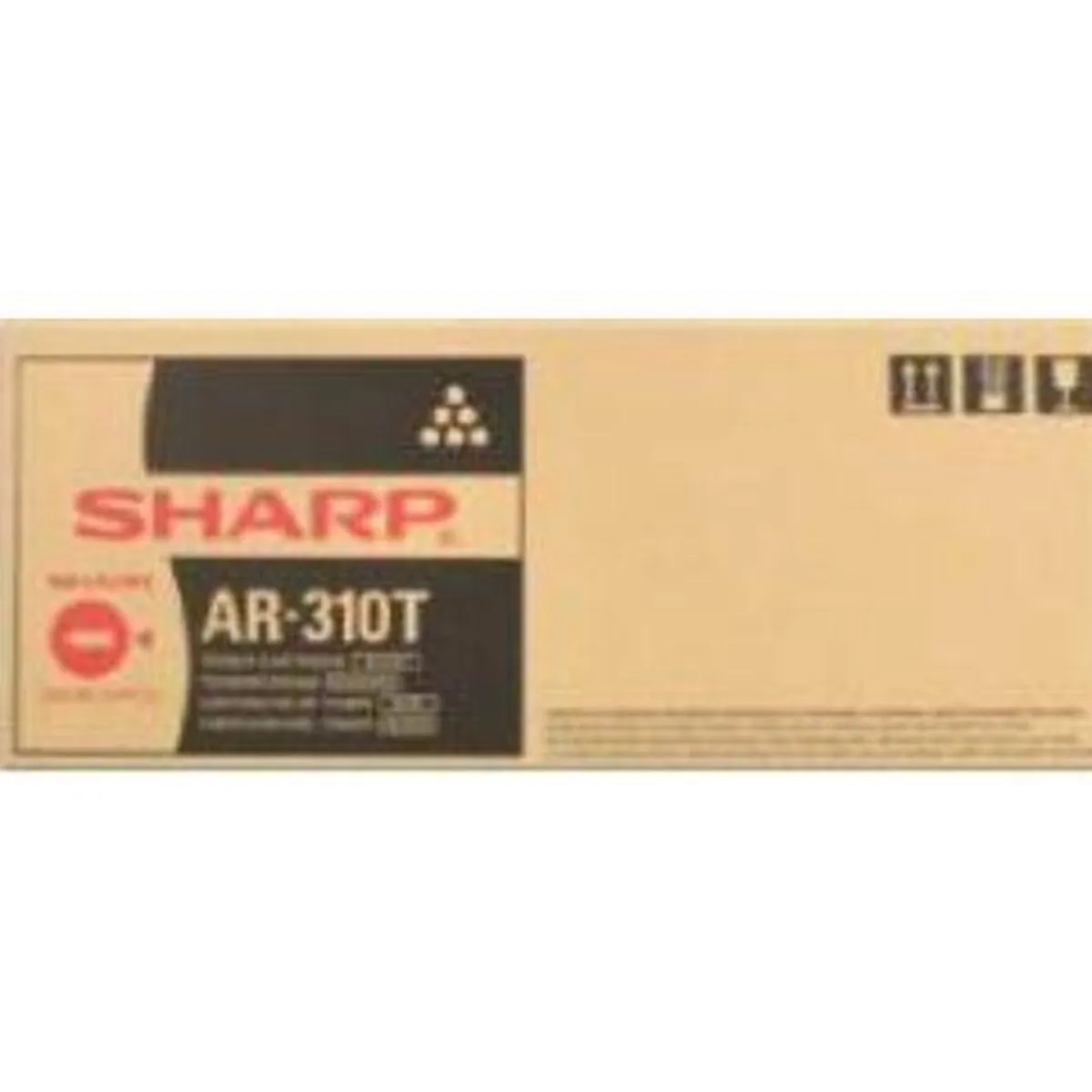 Sharp AR-310LT Tonercartridge Zwart - afbeelding 2 van 4