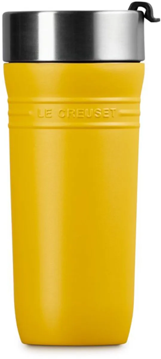 Le Creuset Thermosbeker On The Go 350ml - Geel