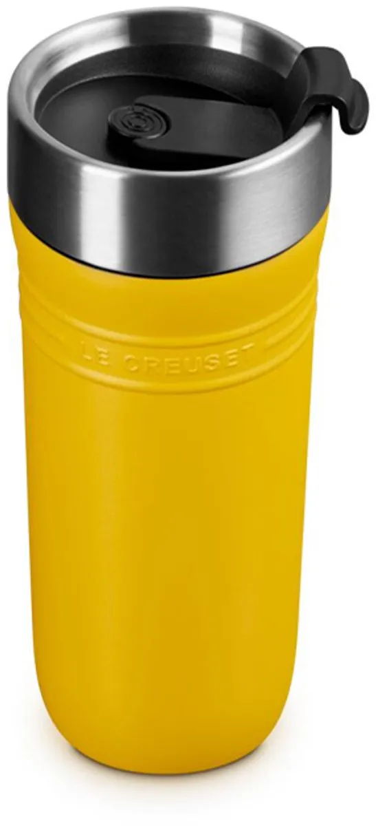 Le Creuset Thermosbeker On The Go 350ml - Geel