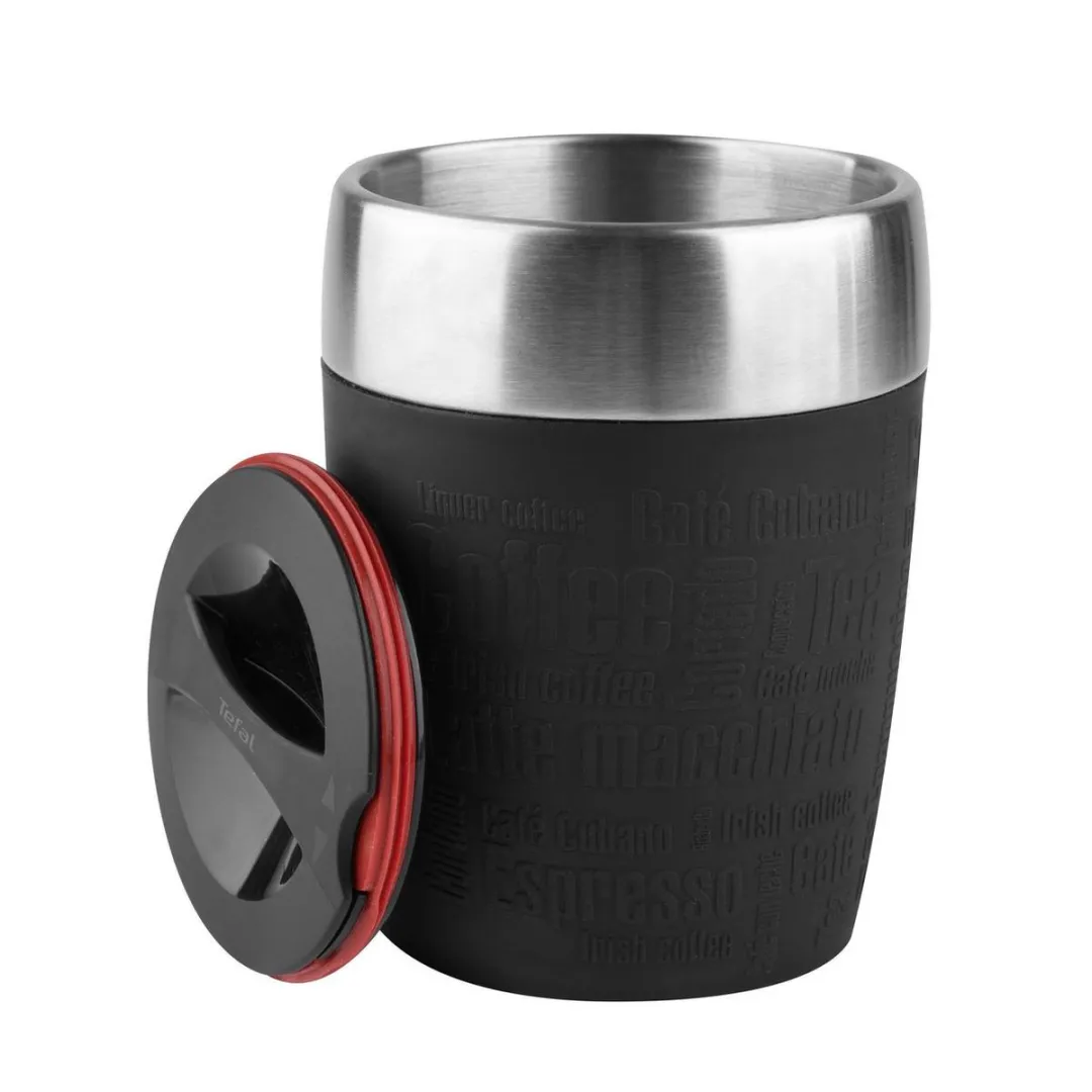 Tefal Travel Cup 4168430000741 Thermosfles - 200ml - Zwart