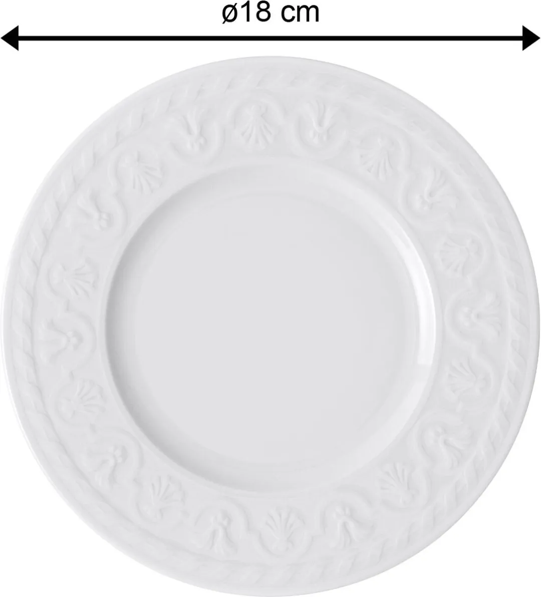 Villeroy & Boch Cellini Gebakbordje 18cm - Porselein