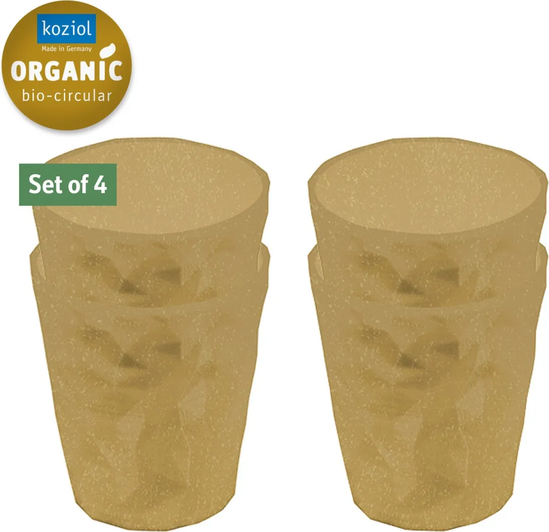 Koziol Club S 2.0 Drinkbekers 250ml - 4 Stuks