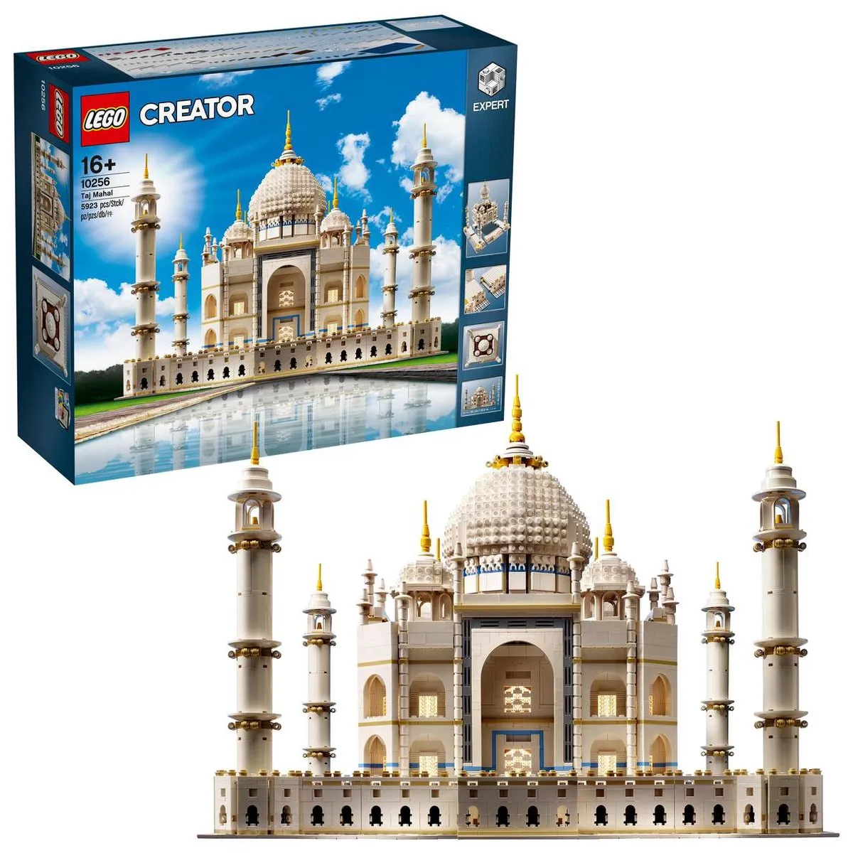 LEGO Creator Expert Taj Mahal 10256 - 5923 Stenen - Wit
