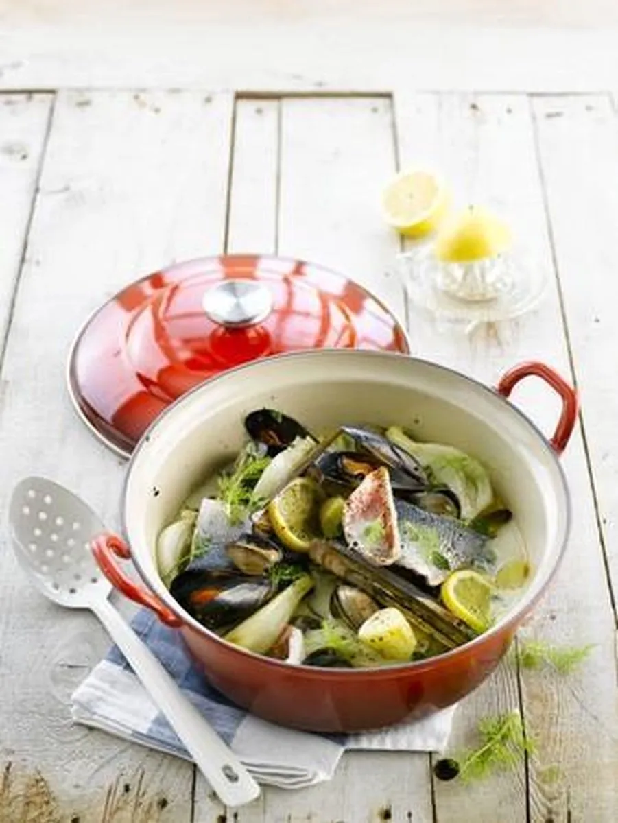 Le Creuset Faitout Braadpan 6,6L - Ø32cm - Kersenrood