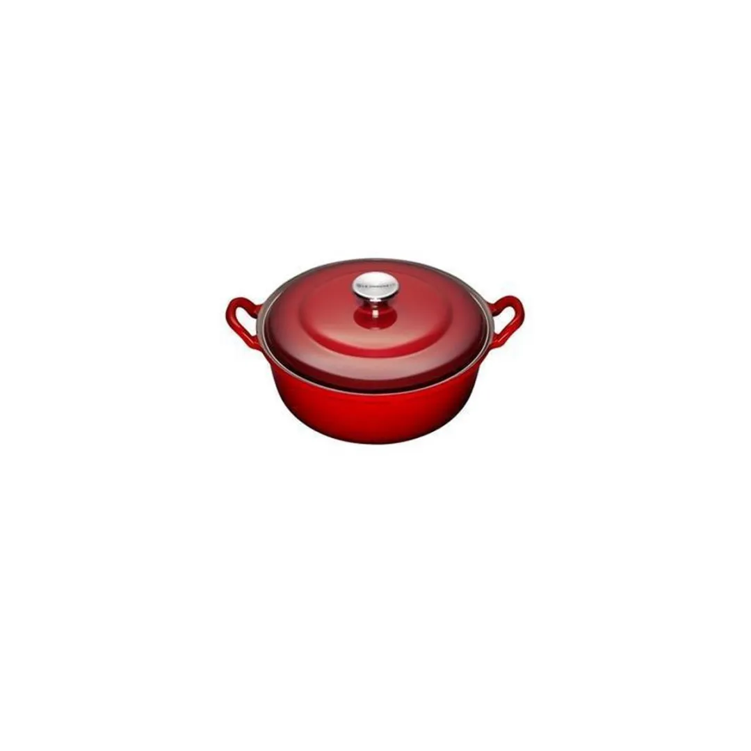 Le Creuset Faitout Braadpan 6,6L - Ø32cm - Kersenrood