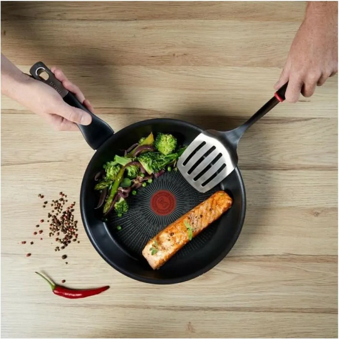 Tefal Unlimited+ Inductie Titanium Koekenpan 28cm - Zwart