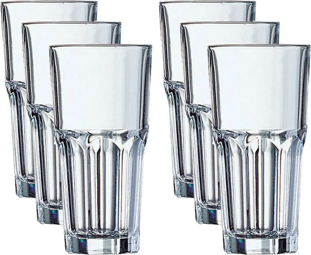 Arcoroc Granity Longdrinkglazen 310ml - 6 Stuks