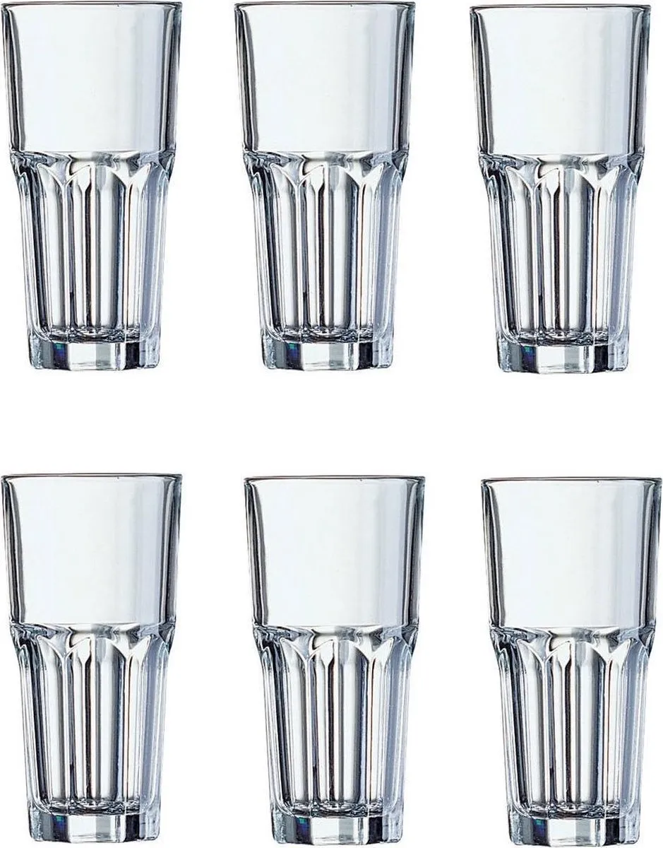 Arcoroc Granity Longdrinkglazen 310ml - 6 Stuks