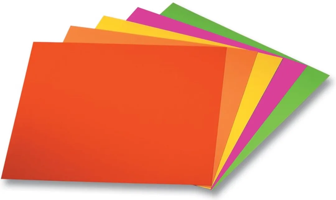 Folia Karton 380g/m² 48x68cm - 10 Vel - Kleurenmix