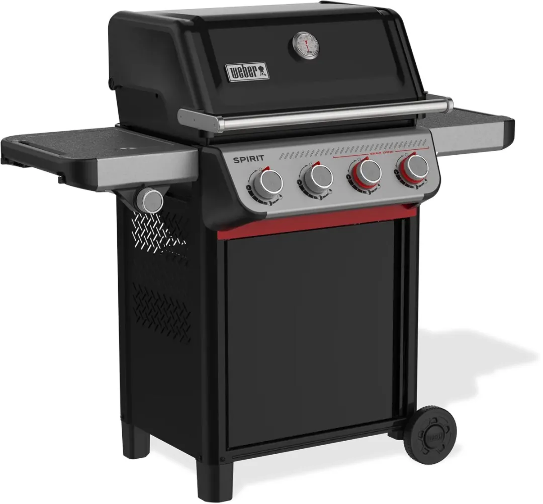 Weber Spirit E-435 Gasbarbecue - 5 Branders - Rood/Zilver/Zwart - afbeelding 6 van 6