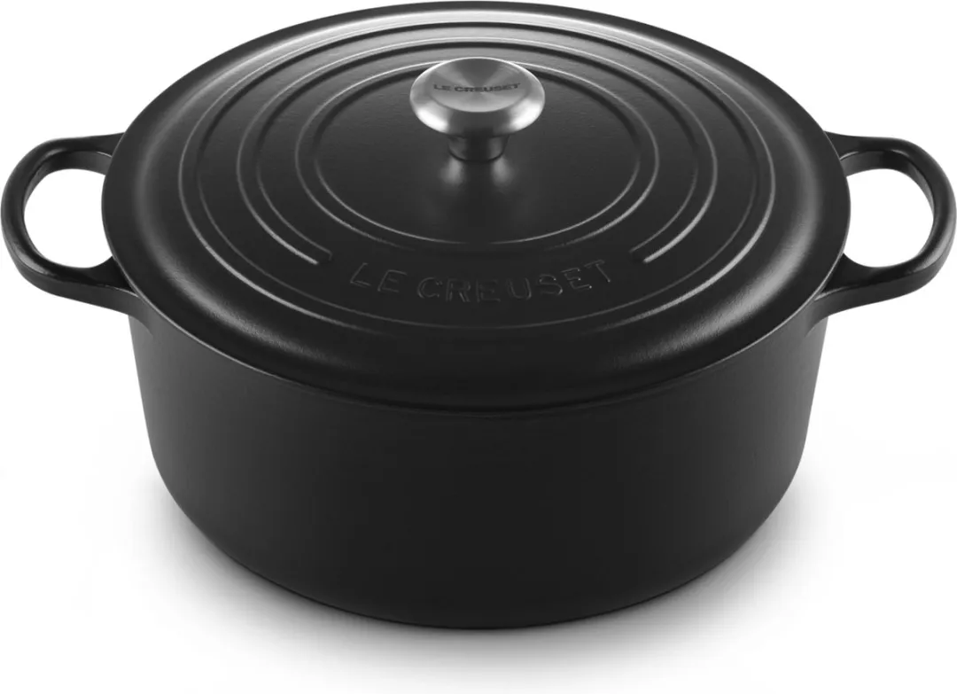 Le Creuset Braadpan Signature Mat Zwart Ø30cm