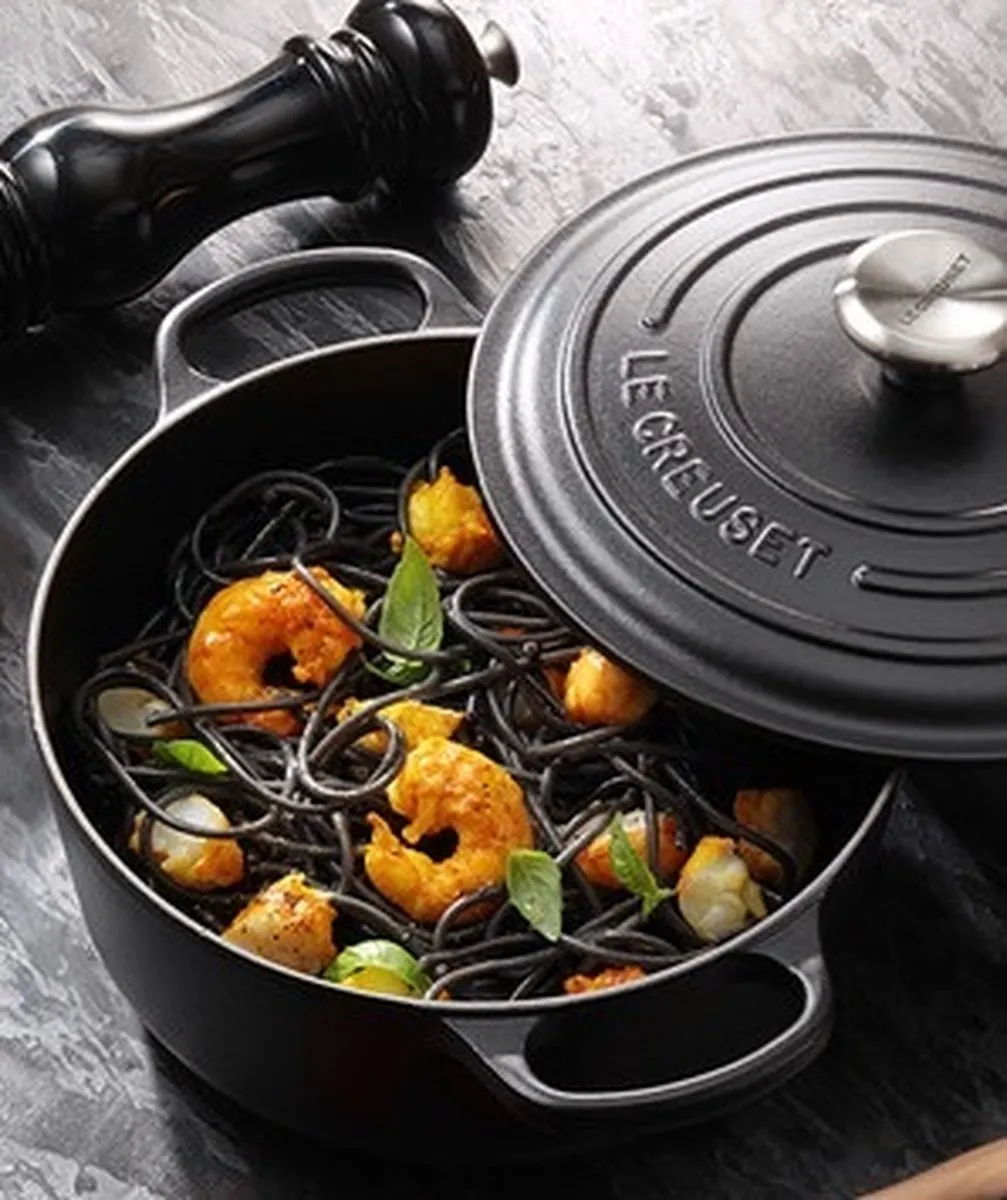 Le Creuset Braadpan Signature Mat Zwart Ø30cm - afbeelding 6 van 6
