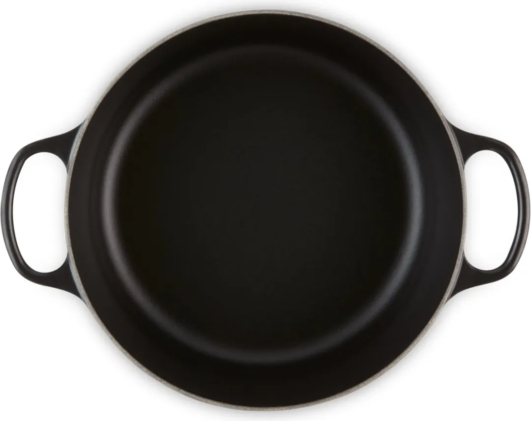 Le Creuset Braadpan Signature Mat Zwart Ø30cm