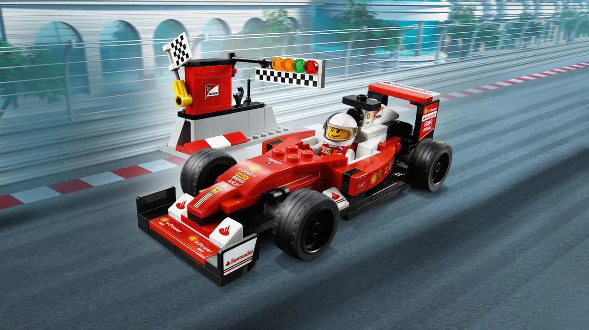 LEGO Speed Champions Scuderia Ferrari SF16-H 75879 - 184 Stukken