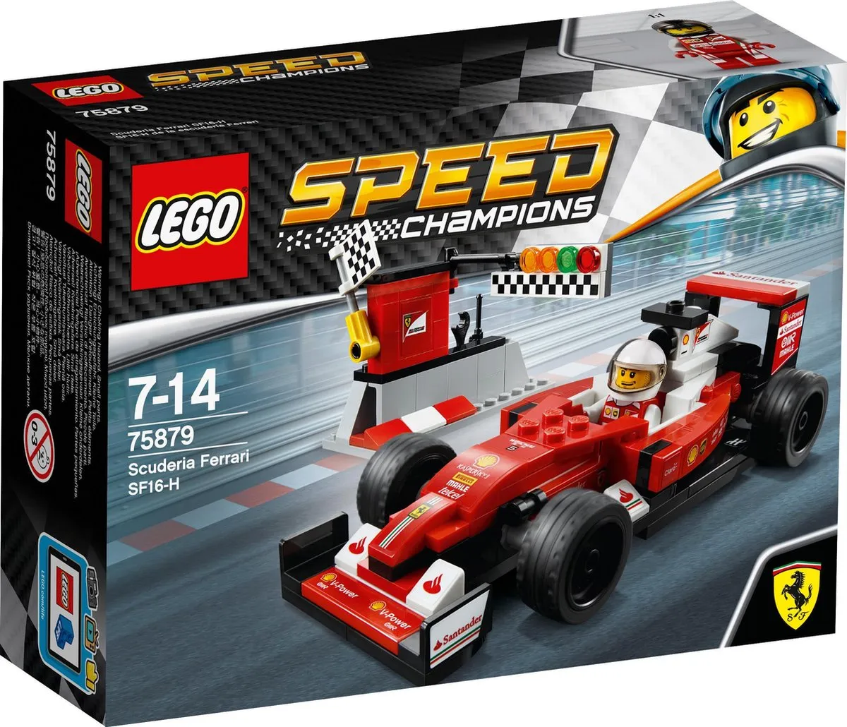 LEGO Speed Champions Scuderia Ferrari SF16-H 75879