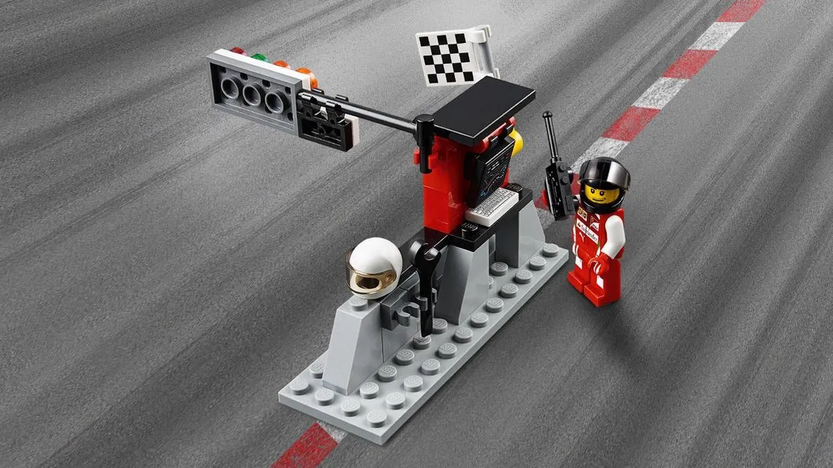 LEGO Speed Champions Scuderia Ferrari SF16-H 75879 - 184 Stukken - afbeelding 6 van 6