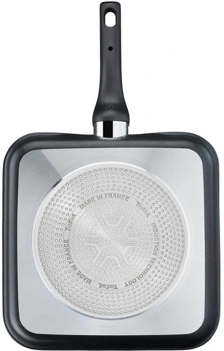 Tefal Grillpan Selection 26x26cm - Inductie - Zwart