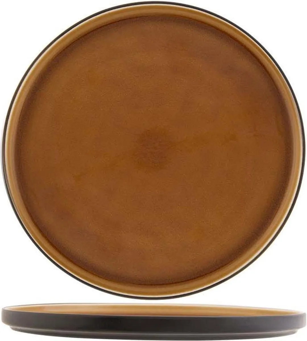 Cosy&Trendy Dinerbord Tallina - Ø27,5cm - Bruin