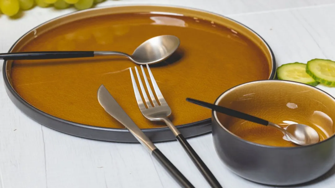 Cosy&Trendy Dinerbord Tallina - Ø27,5cm - Bruin