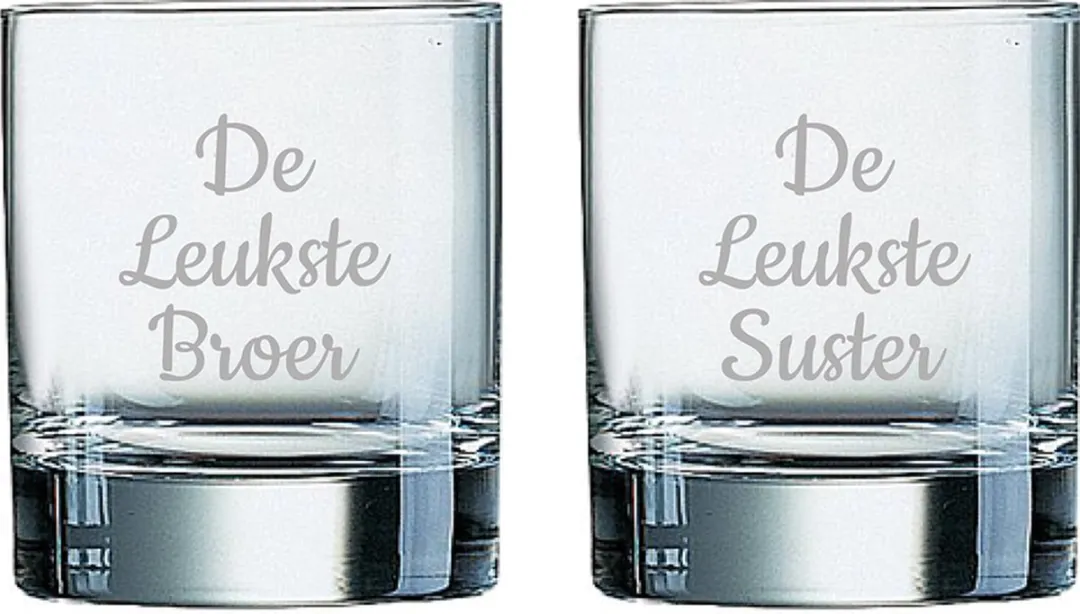 Arcoroc Whiskeyglas Gegraveerd 20cl