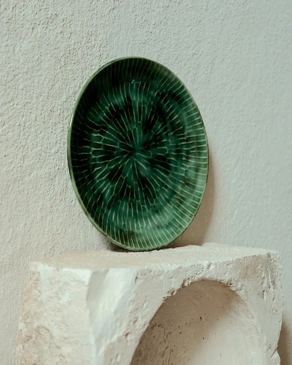 Serax Pascale Naessens Verde Lanza Dinerbord Groen - 27cm - Set van 2