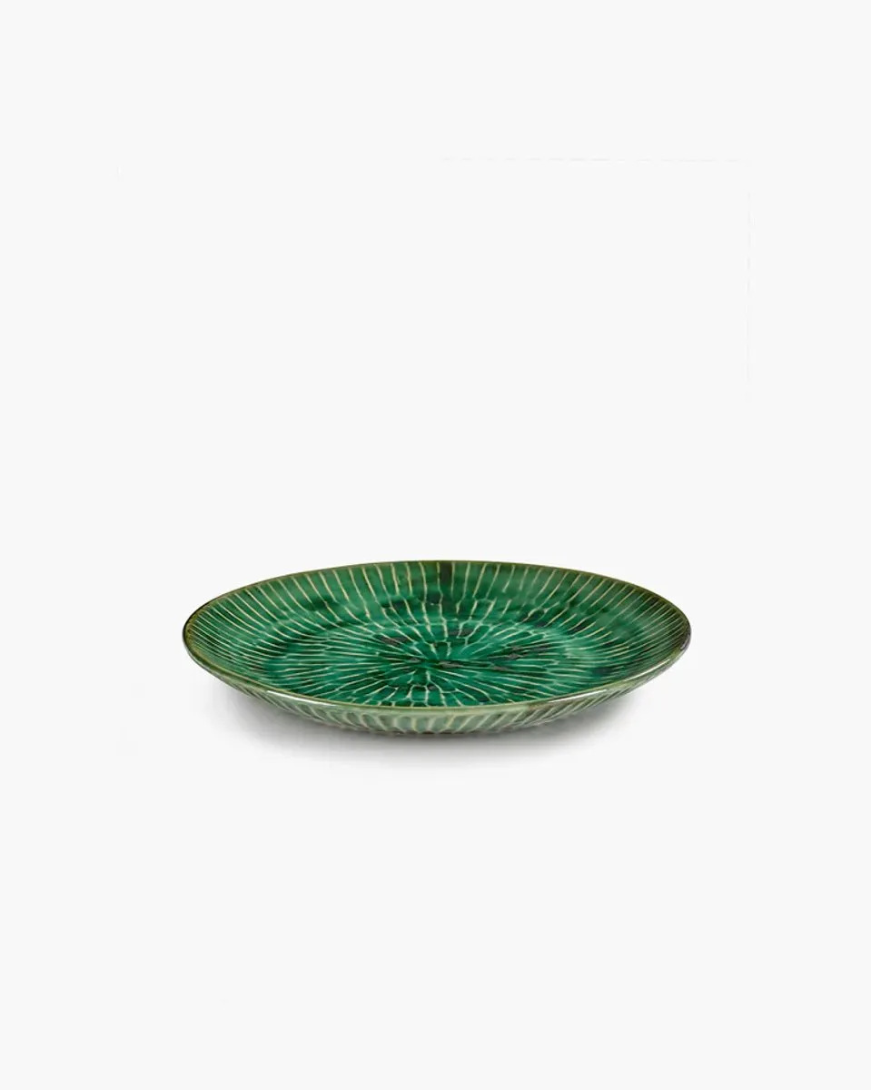 Serax Pascale Naessens Verde Lanza Dinerbord Groen - 27cm - Set van 2
