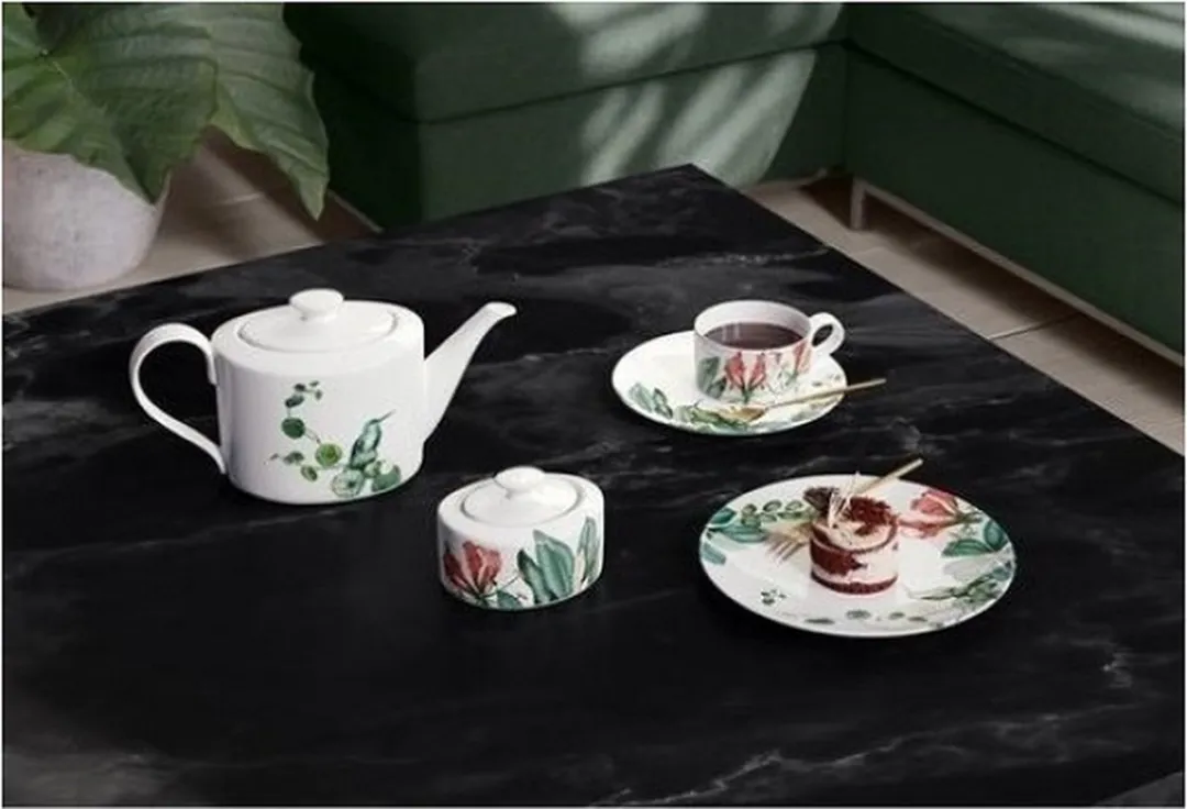 Villeroy & Boch Avarua Theepot 1,0L - Groen/Wit