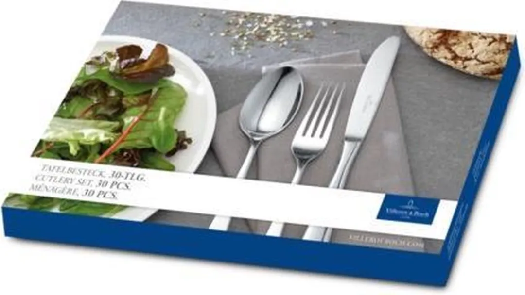 Villeroy & Boch Elisabeth Bestekset 30-delig - 6 Personen - Zilver