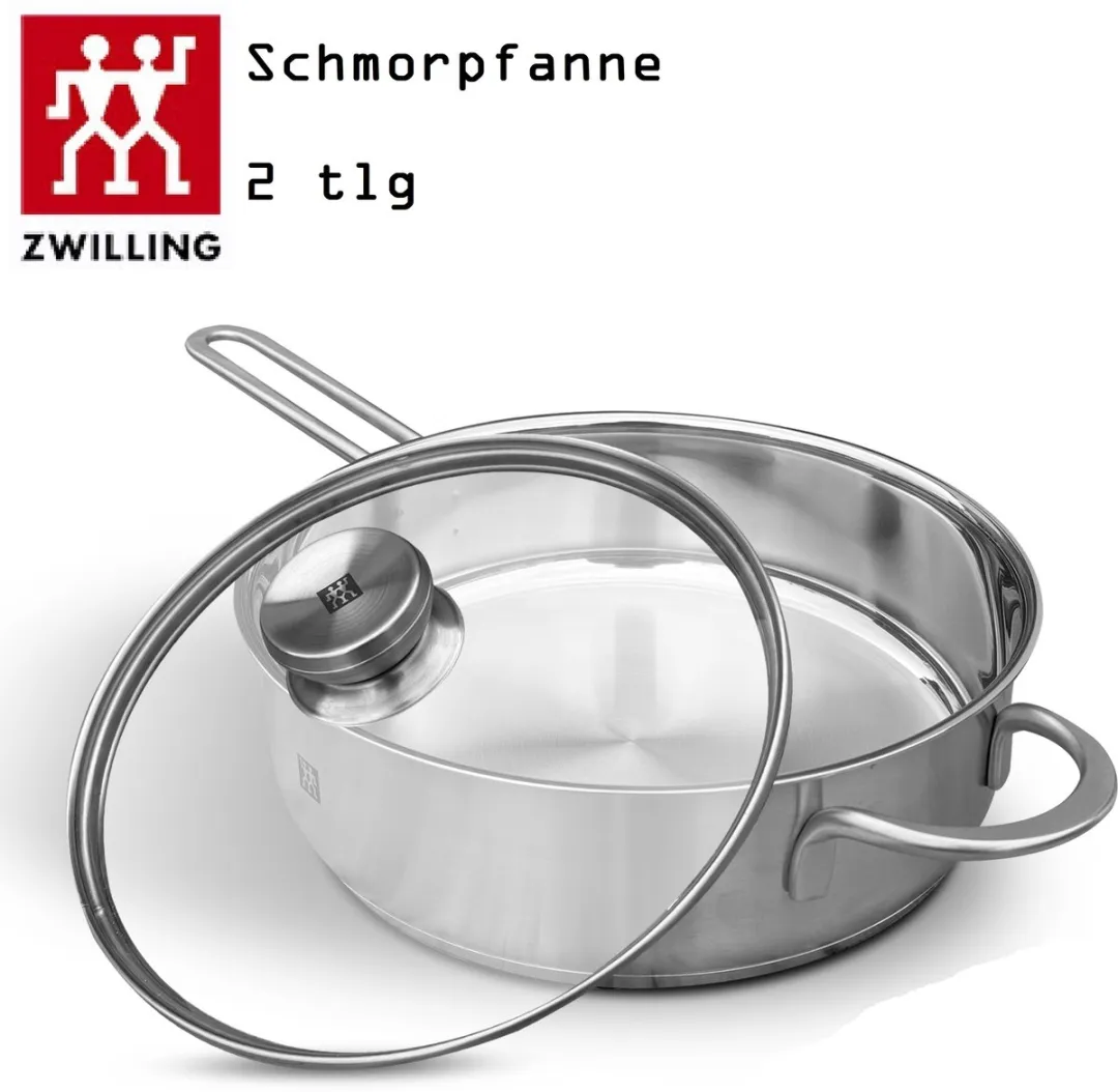 Zwilling Twin Nova Braadpan 24cm - Zilver