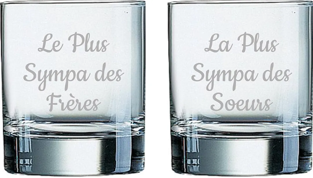 Arcoroc Whiskeyglas Gegraveerd 20cl