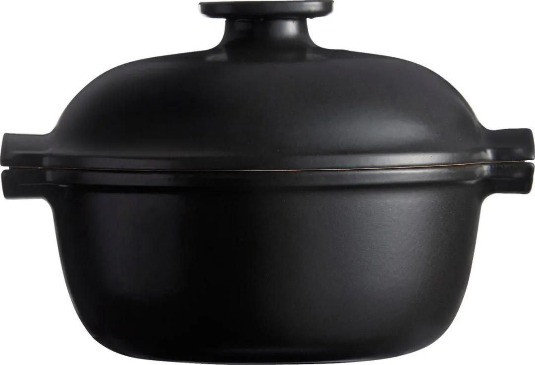 Emile Henry Kookpan Delight 2.0L - Zwart