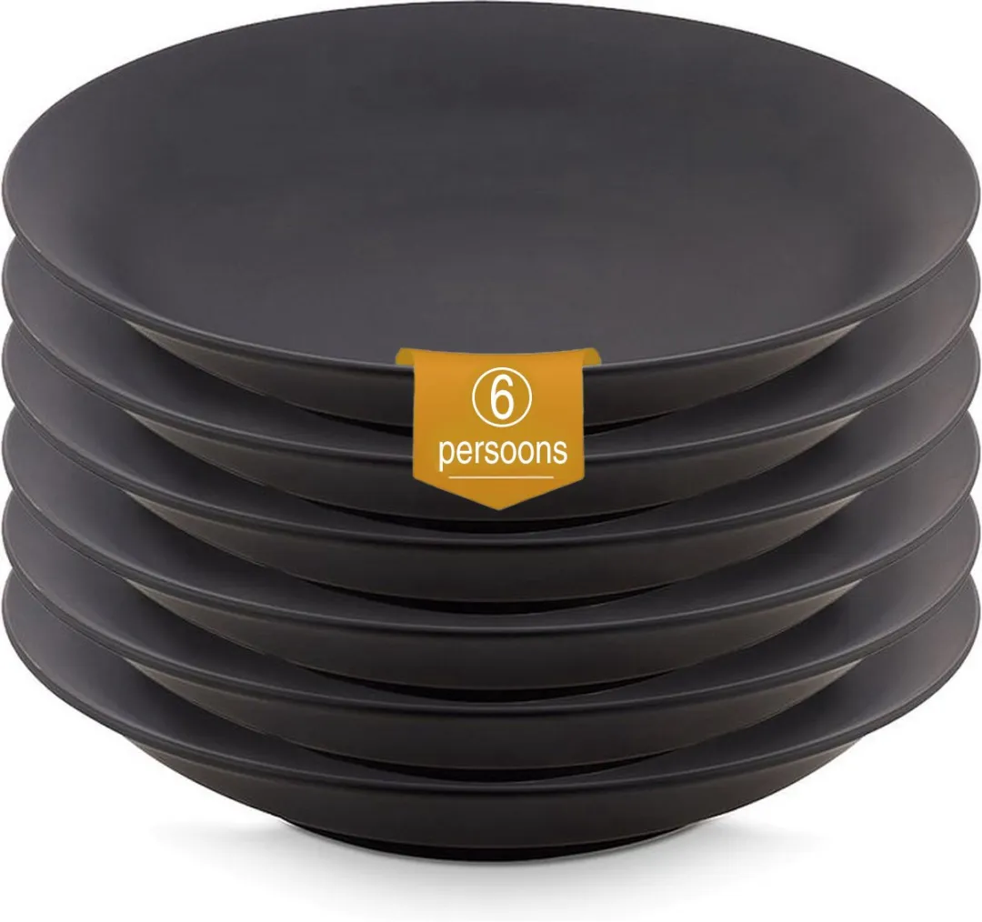 vtwonen Basic Pastaborden Set 6 Stuks