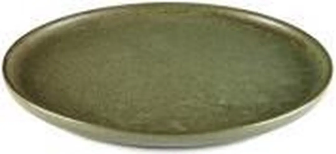 Serax Sergio Herman Surface Bord S Camogroen - 21cm - 4 Stuks
