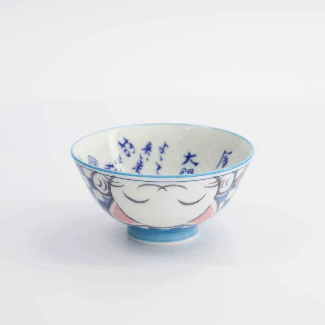 Tokyo Design Studio Kawaii Rijstkom Geluks Kat