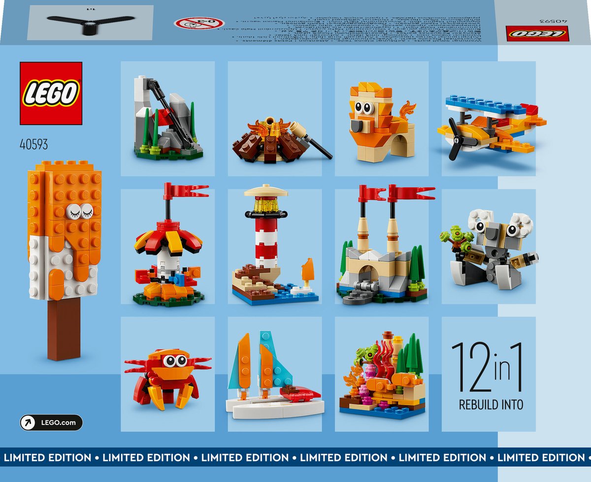 LEGO 40593 - Limited Edition - 12-in-1 creatief bouwplezier