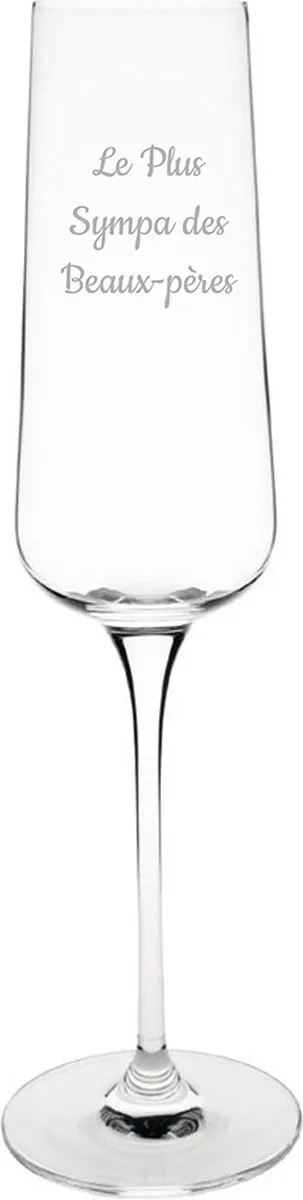Olympia Champagneglas Le Plus Sympa des Beaux-pères 27cl