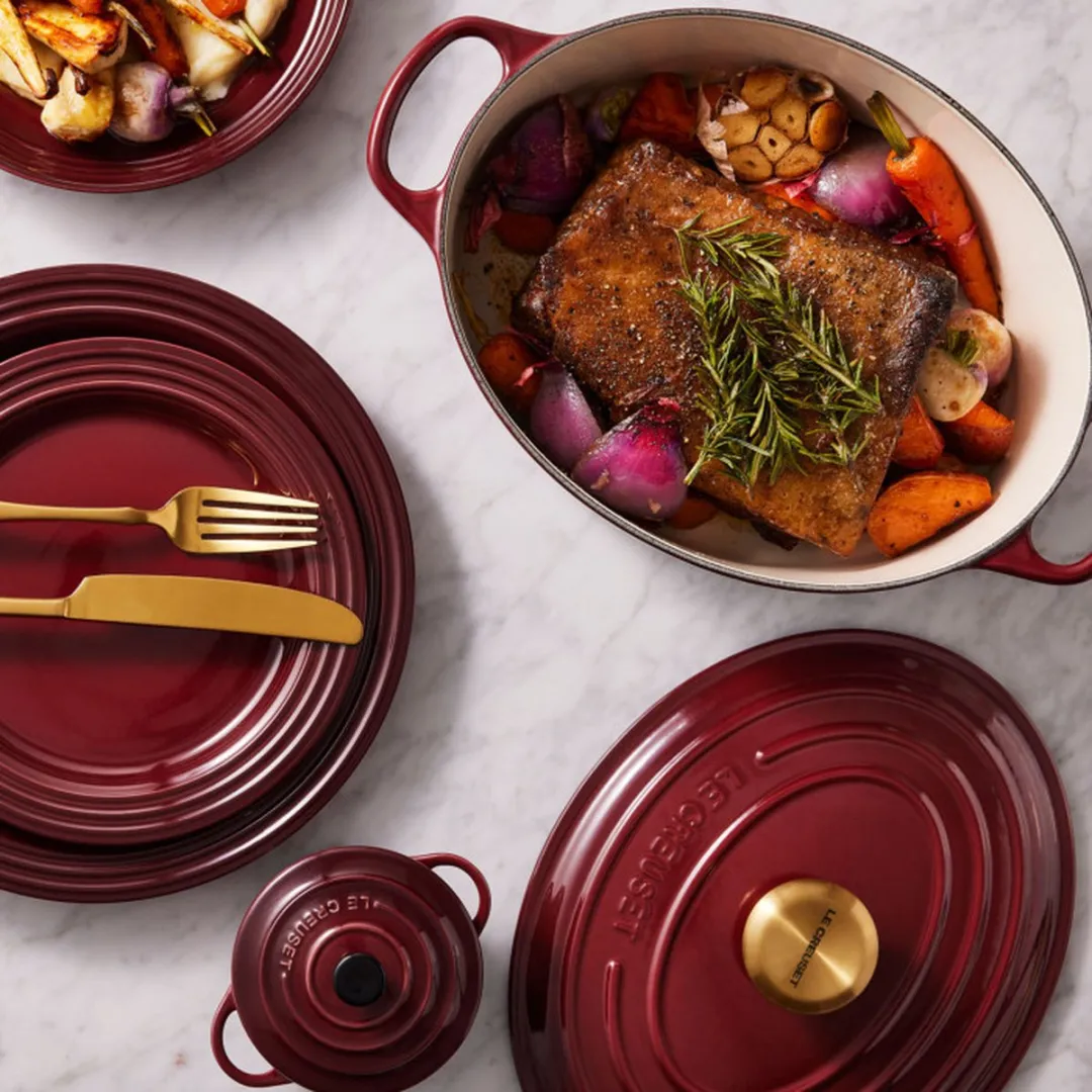 Le Creuset Dinerbord Garnet - 27cm