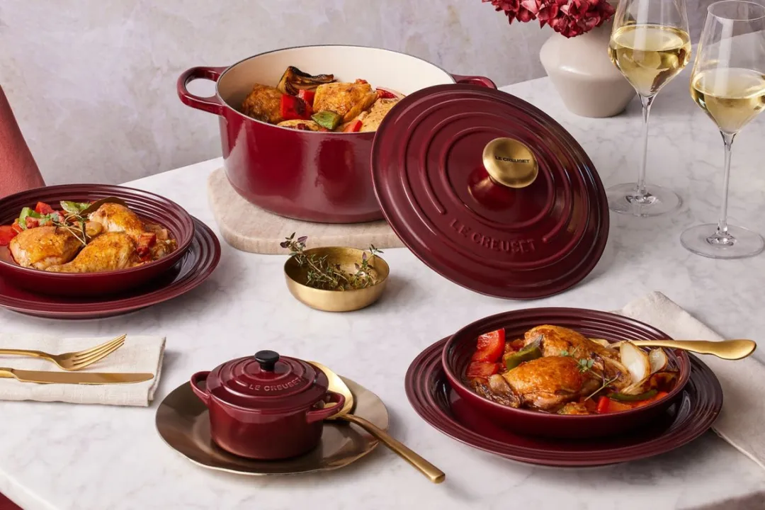 Le Creuset Dinerbord Garnet - 27cm