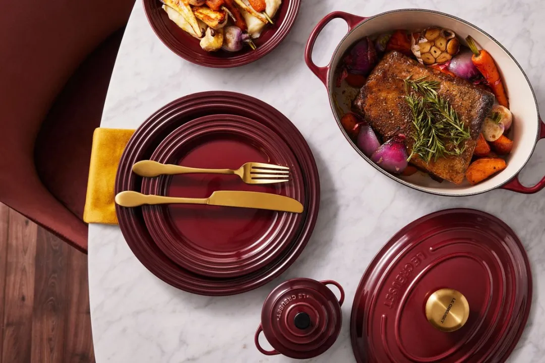 Le Creuset Dinerbord Garnet - 27cm