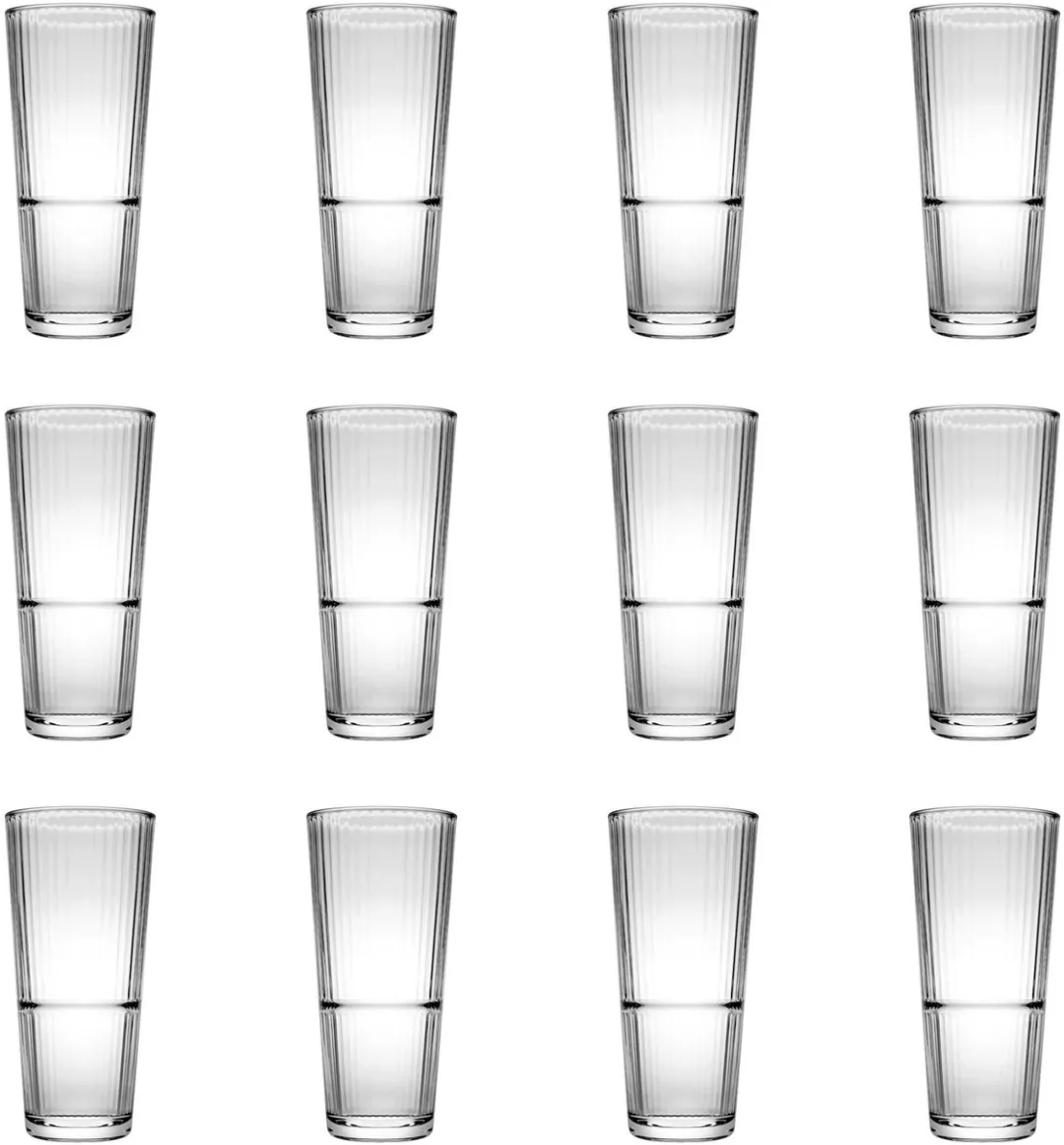 Pasabahce Longdrinkglazen Grande Sunray 295ml - 12 Stuks