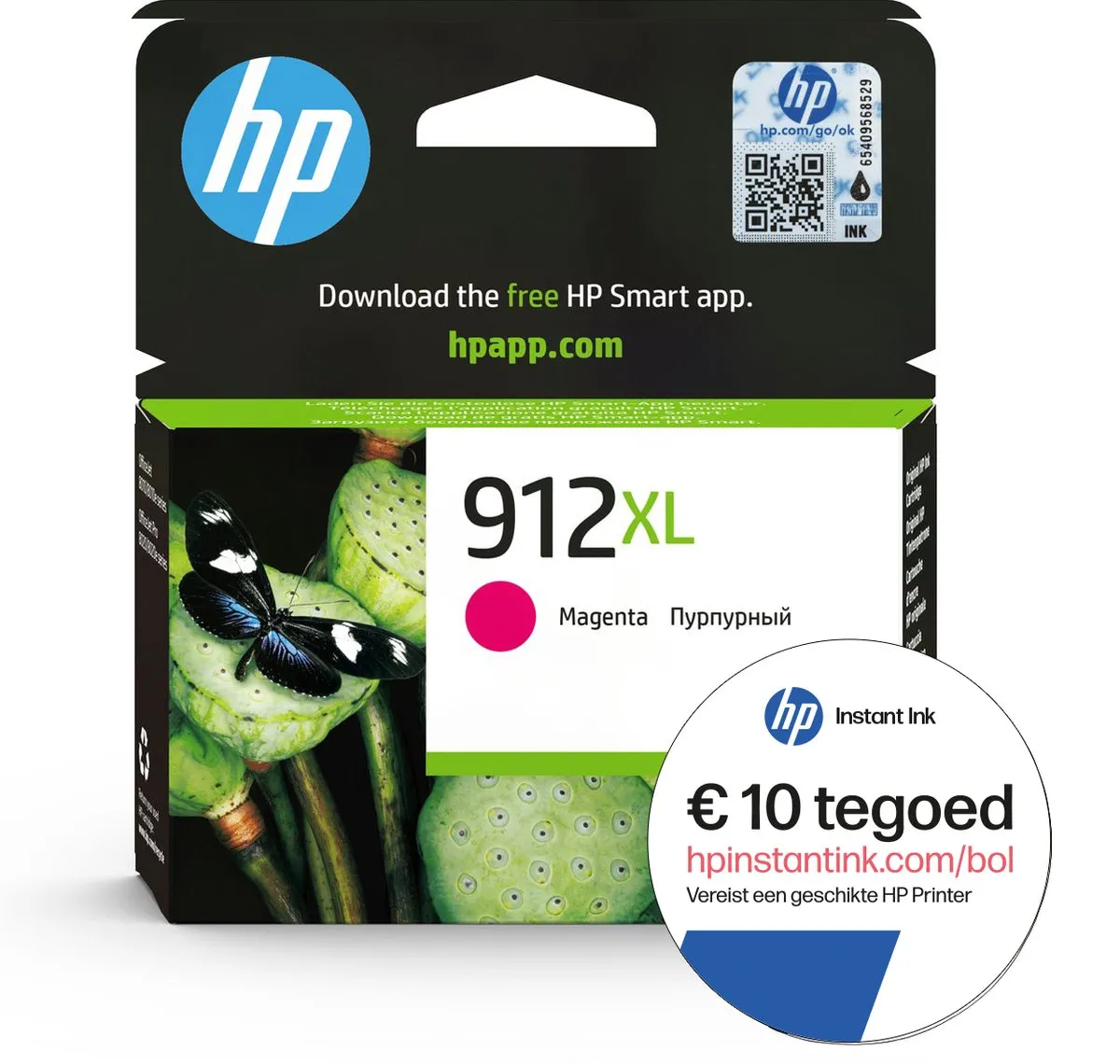 HP 912XL Inktcartridge Magenta 3YL82AE