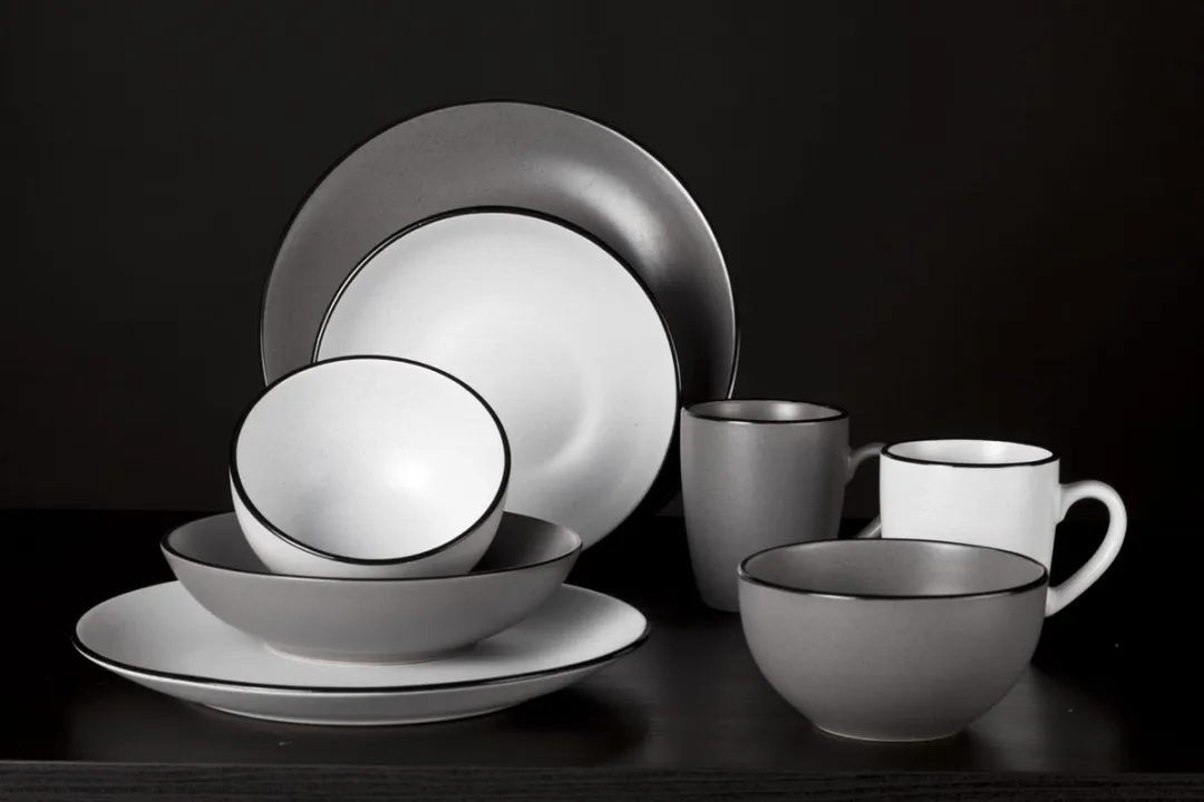 Cosy&Trendy Dinerbord Speckle Wit - ø 27cm