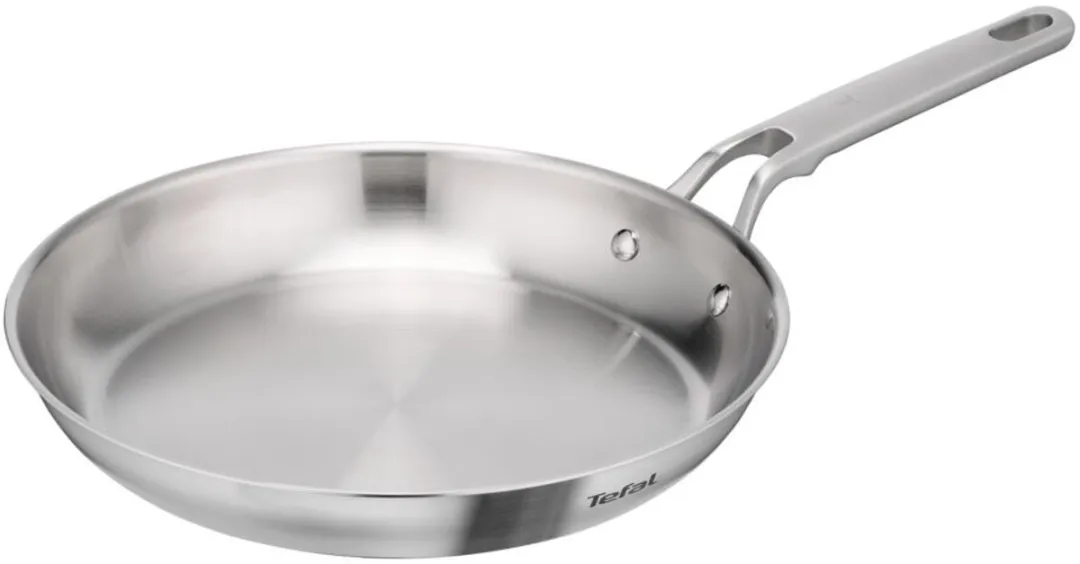 Tefal Extreme Uncoated Koekenpan 28cm - Inductie - Zilver