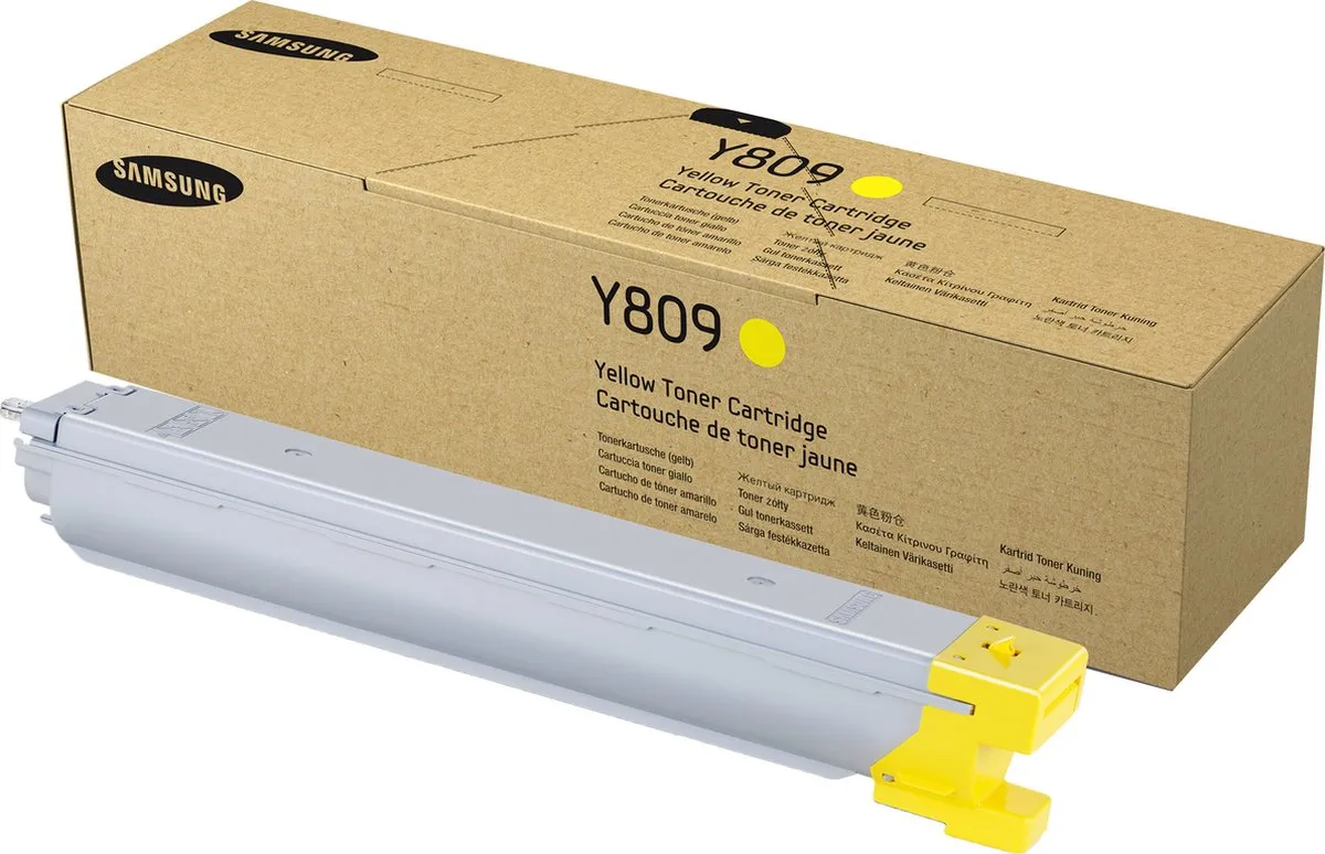 Samsung CLT-Y809S/ELS Tonercartridge Geel - 15.000 pagina's