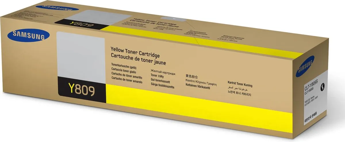 Samsung CLT-Y809S/ELS Tonercartridge Geel - 15.000 pagina's