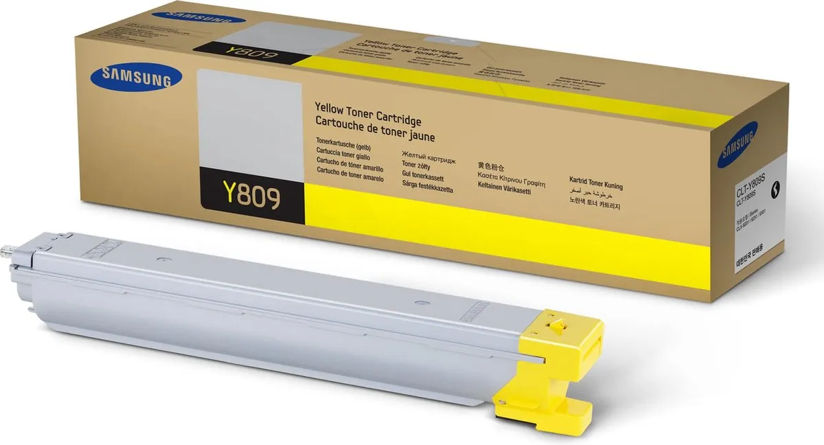 Samsung CLT-Y809S/ELS Tonercartridge Geel - 15.000 pagina's