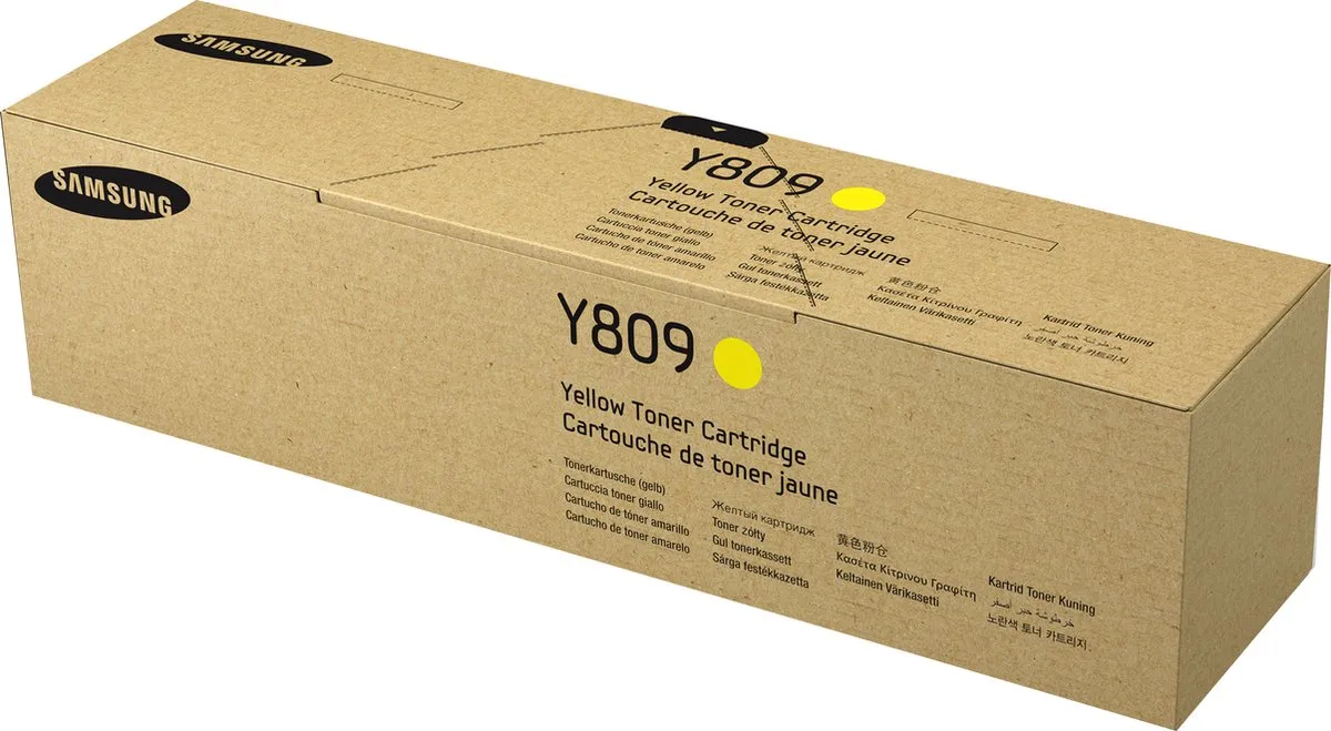 Samsung CLT-Y809S/ELS Tonercartridge Geel - 15.000 pagina's