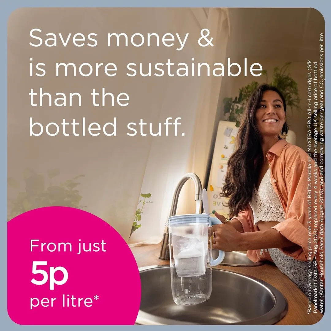 BRITA Marella XL Waterfilterkan 3,5L - Blauw - MAXTRA PRO Filter